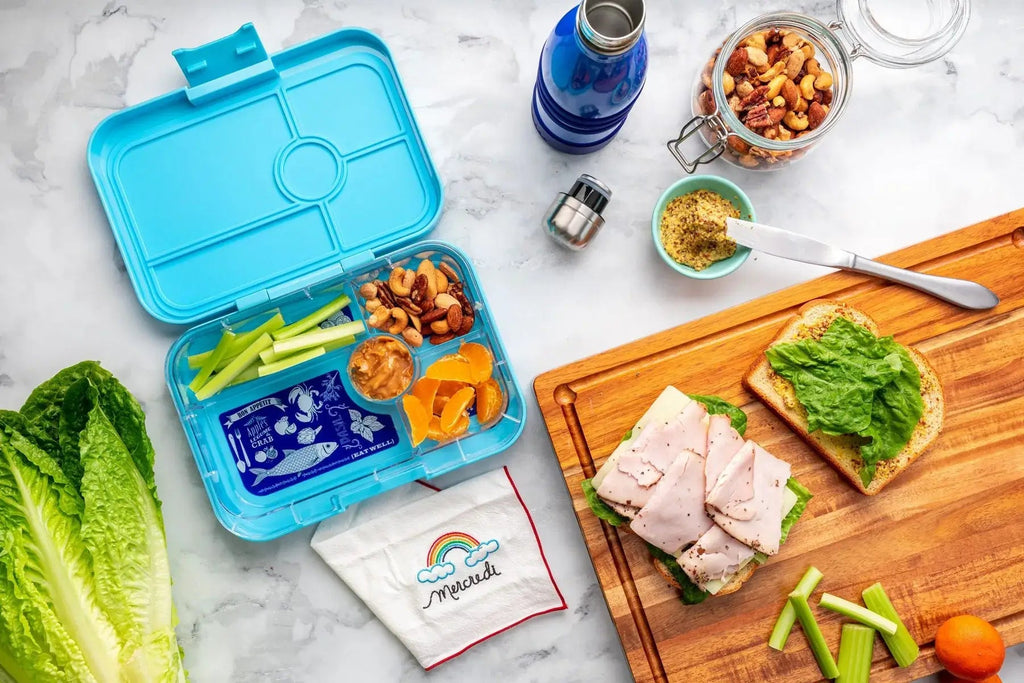 Yumbox Tapas 4 compartment - Antibes Blue