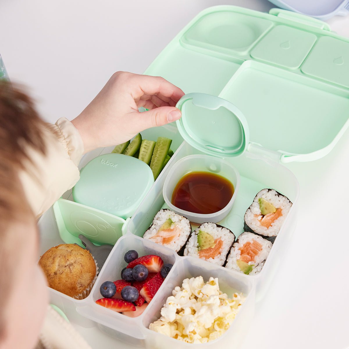 b.box Lunchbox - spearmint - HYPHEN KIDS