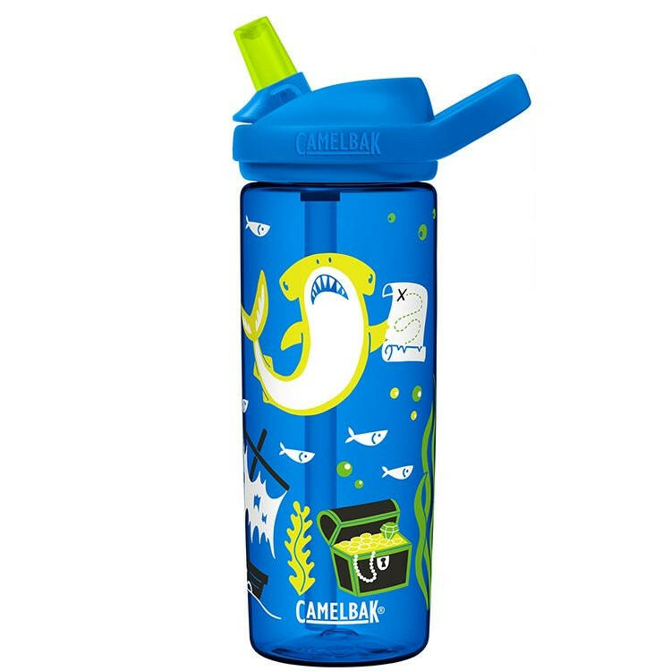 CamelBak Eddy Kids BPA Free 600ML Water Bottle - Treasure Hunt Shark - HYPHEN KIDS