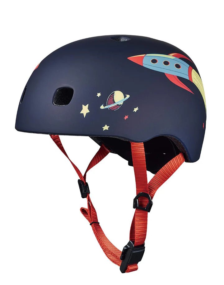 Micro Kids Pattern Helmet - Rocket - HYPHEN KIDS