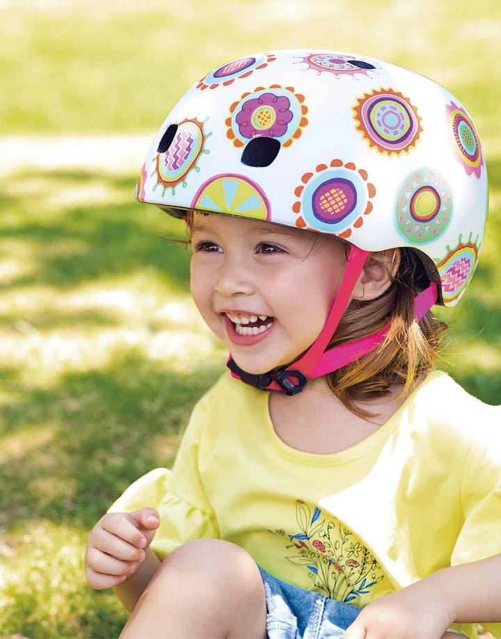 Micro Kids Pattern Helmet - Doodle Dot - HYPHEN KIDS