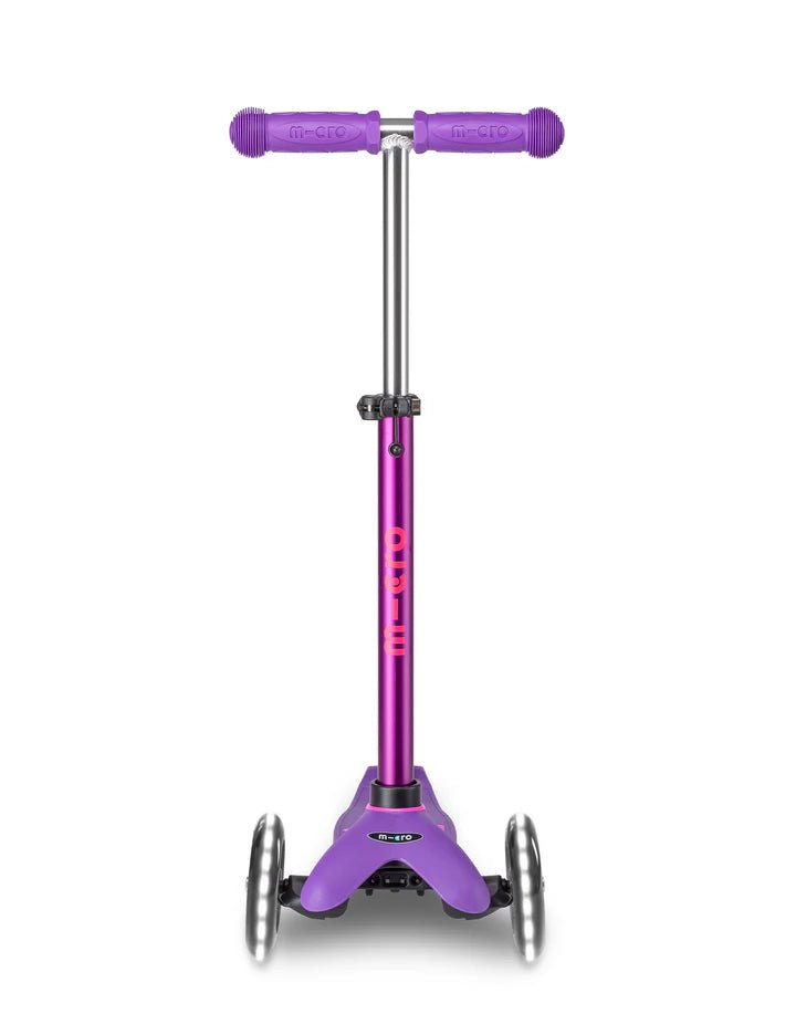 Mini Micro Deluxe Led Scooter - Purple/Pink - HYPHEN KIDS