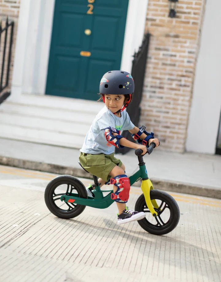 Micro Balance Bike Lite - Peacock Green - HYPHEN KIDS