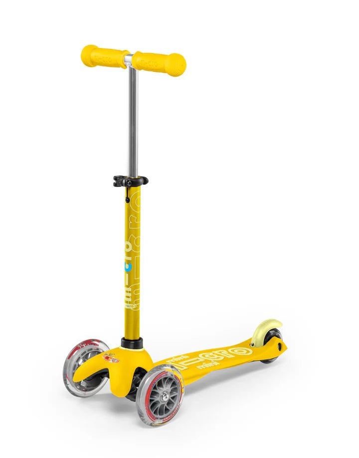 Mini Micro Deluxe Scooter for Kids, Ages 2 - 5 - Yellow - HYPHEN KIDS