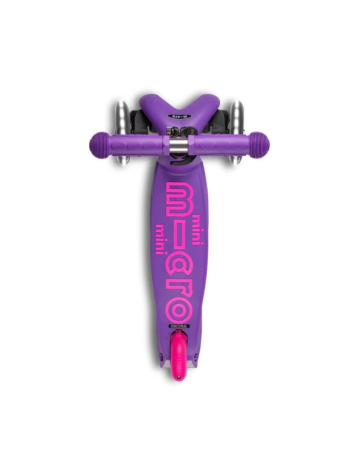 Mini Micro Deluxe Led Scooter - Purple/Pink - HYPHEN KIDS