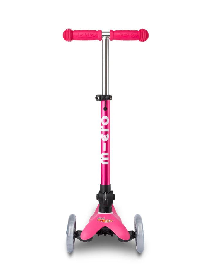 Mini Micro Deluxe Foldable 3 Wheel Scooter - Pink - HYPHEN KIDS