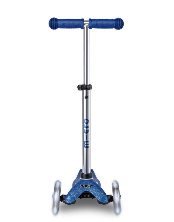 Mini Micro Deluxe Glitter LED 3 Wheel Scooter - Blue - HYPHEN KIDS