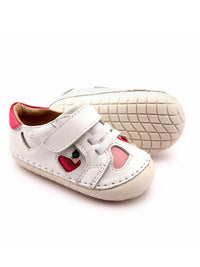 Old Soles Hearty Pave - Snow / Pink (#4076) - HYPHEN KIDS