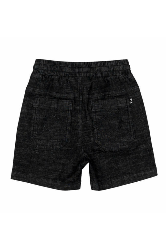 Black denim cheap shorts nz