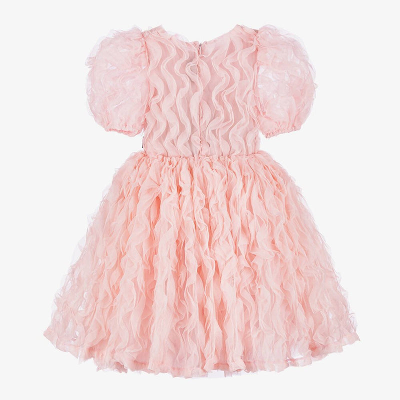 Rock Your Kid Pink Ruffle Tulle Party Dress - HYPHEN KIDS