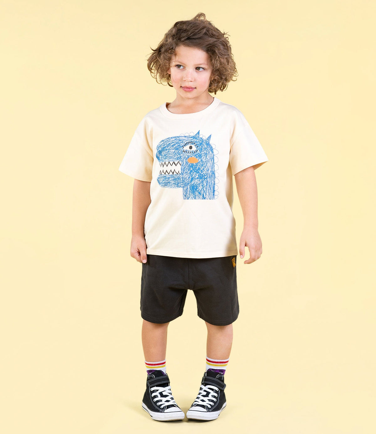 Rock Your Kid Dino Art T-Shirt - HYPHEN KIDS