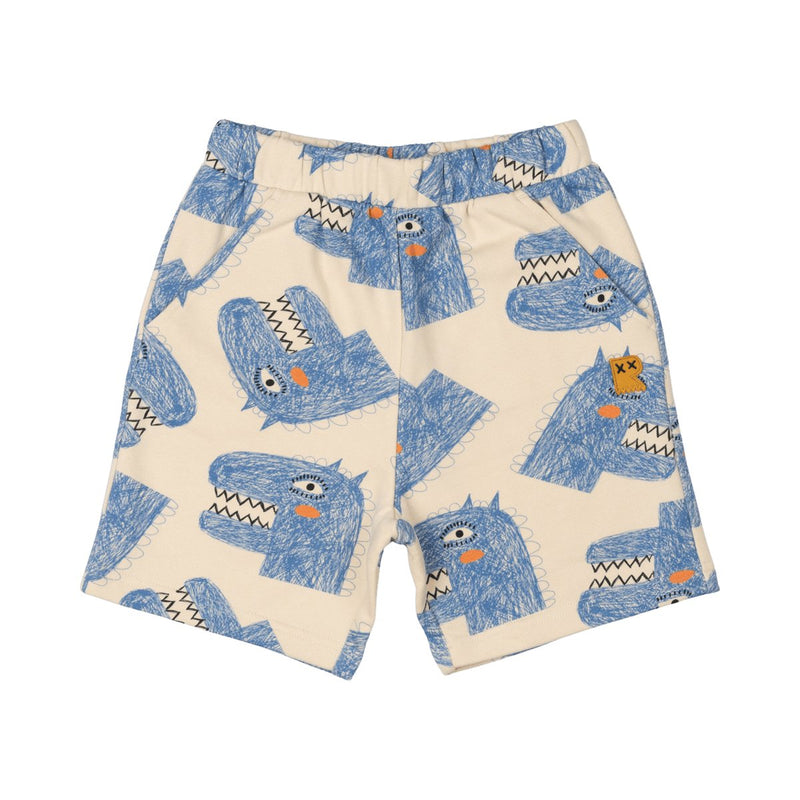 Rock Your Kid Dino Art Shorts - HYPHEN KIDS