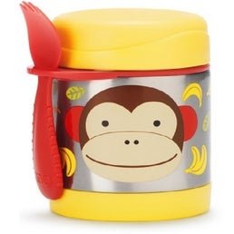 Skip Hop Zoo Insulated Little Kid Food Jar - Monkey - HYPHEN KIDS