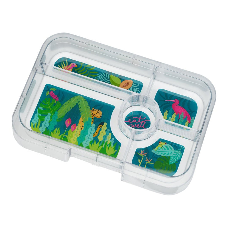 Yumbox Tapas Larger Size Leakproof Bento lunch box 5 - Compartment Food Tray (Pink) - HYPHEN KIDS