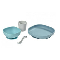 Beaba Silicone Suction Meal Set - Jungle - HYPHEN KIDS