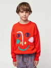 Bobo Choses Smiling Mask Jumper - HYPHEN KIDS