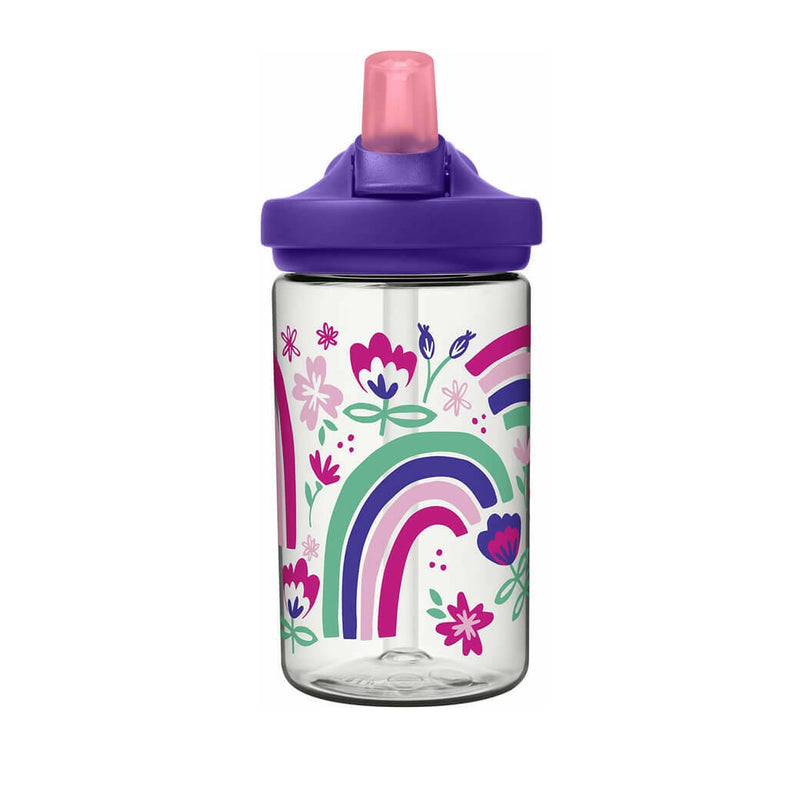 CamelBak Eddy Kids 400ML Water Bottle - Rainbow Floral - HYPHEN KIDS