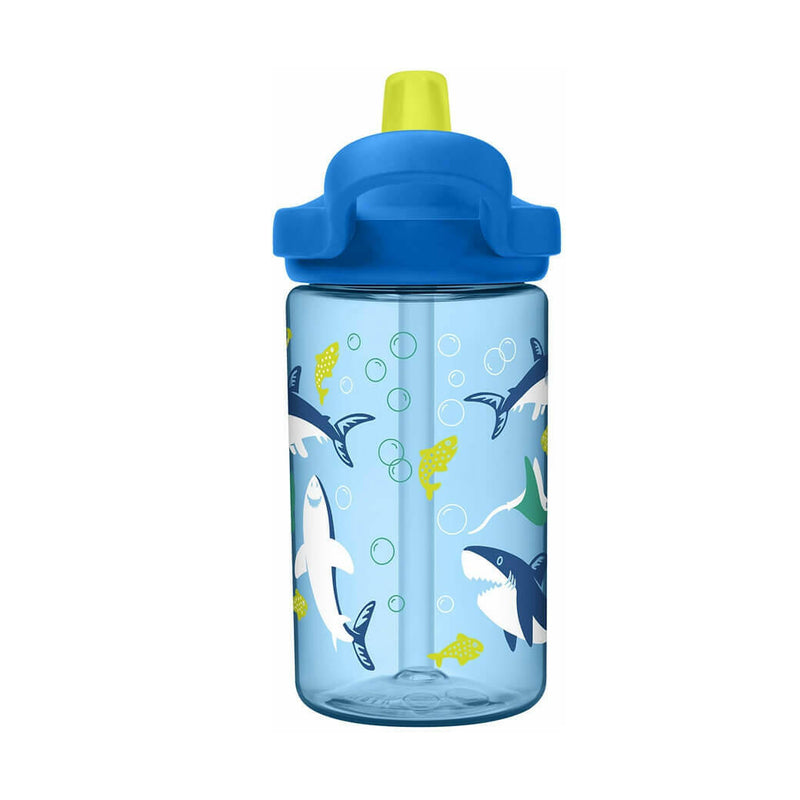 CamelBak Eddy Kids BPA Free 400ML Water Bottle - Sharks And Rays - HYPHEN KIDS