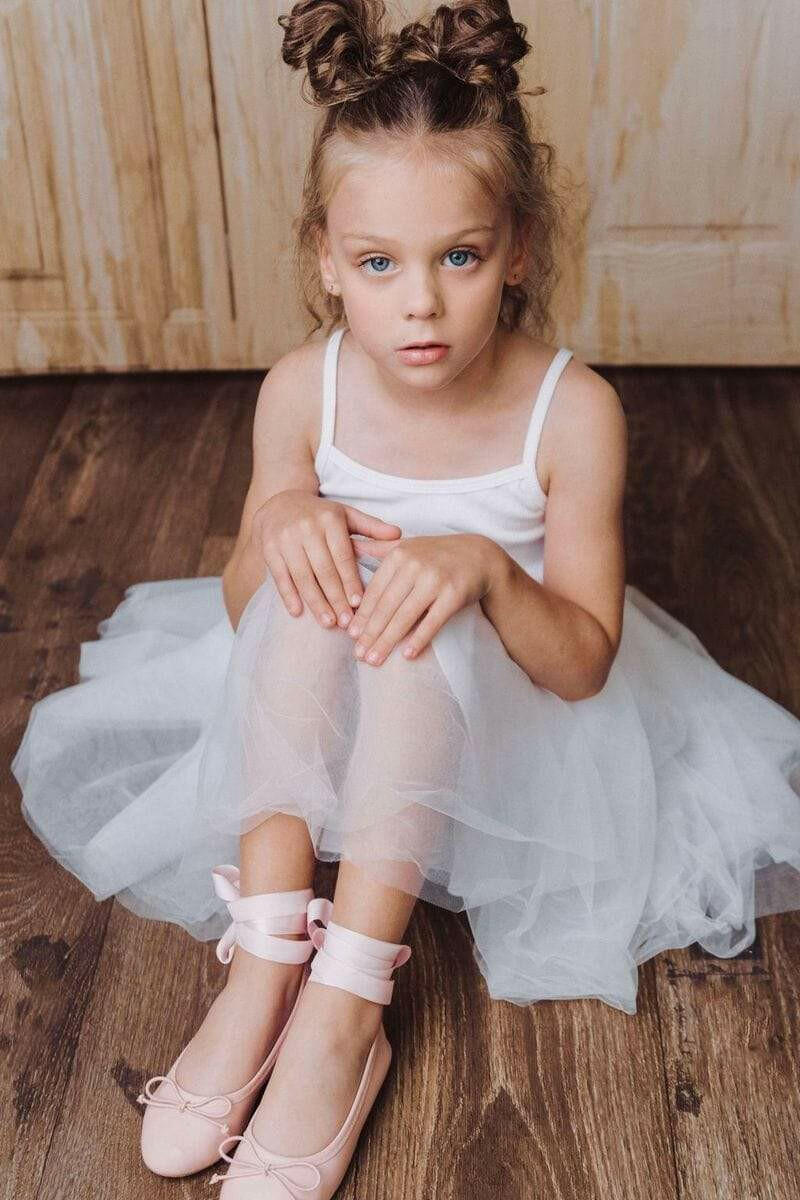 Kids white tutu dress hotsell