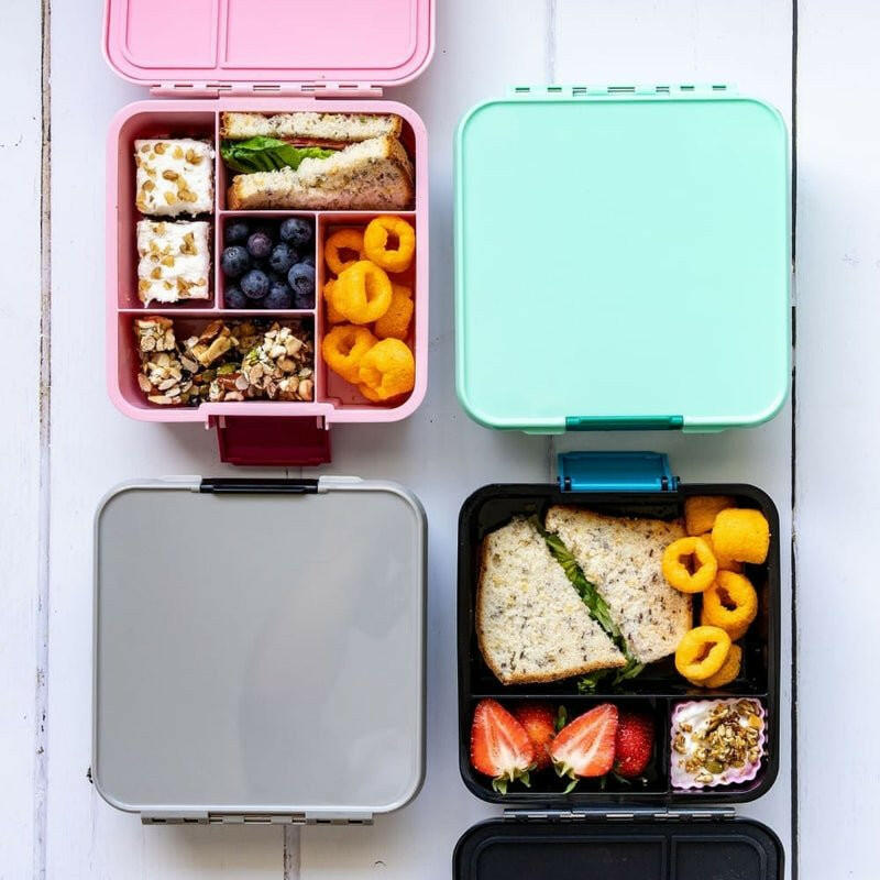 Little Lunch Box Co Leakproof Bento Five - Dark Grey - HYPHEN KIDS