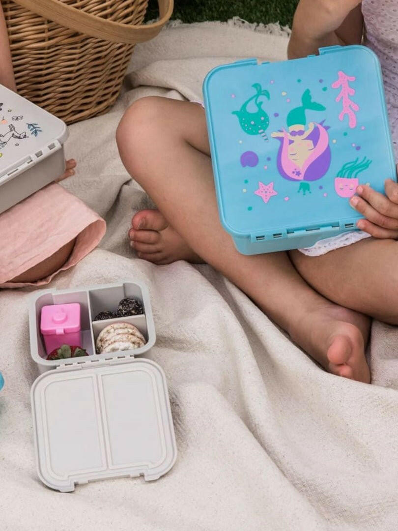 Little Lunch Box Co Leakproof Bento Two - Mermaid Friends - HYPHEN KIDS