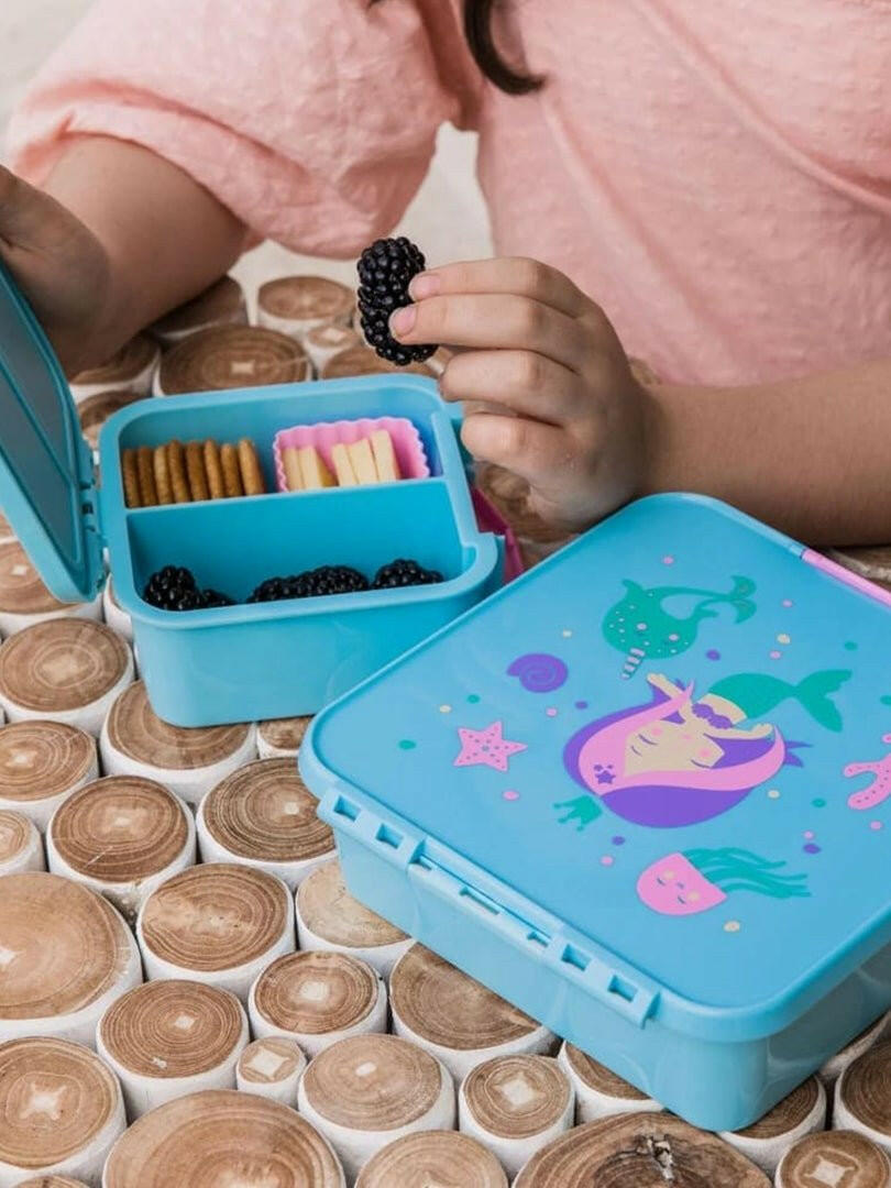 Little Lunch Box Co Leakproof Bento Two - Mermaid Friends - HYPHEN KIDS