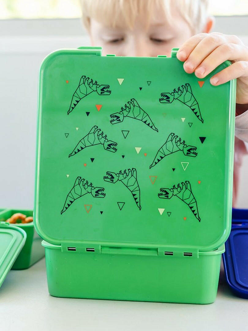 Little Lunch Box Co Leakproof Bento Two - T Rex - HYPHEN KIDS