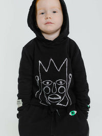 NUNUNU Embroidered Crown Jester Hoodie - HYPHEN KIDS