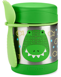 Skip Hop Zoo Insulated Little Kid Food Jar - Crocodile - HYPHEN KIDS
